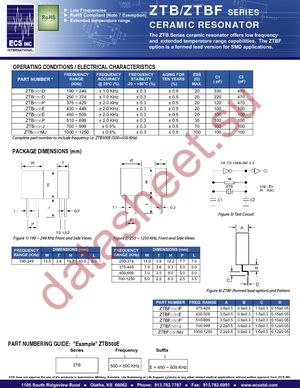 ZTBF500E datasheet  